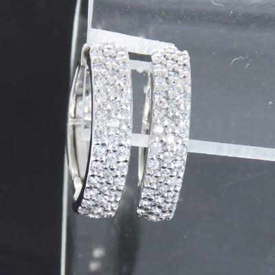 ダイヤモンド ピアス Pt900 K18 中折れ式 ダイヤピアス 0.36ct ダイヤモンド ピアス Pt900 K18 中折れ式 ダイヤピアス 0.36ct