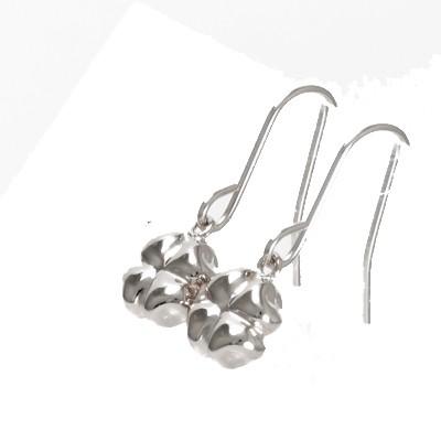 Pt900 クローバー フックピアス ジプシー 地金 プラチナ900 Pt900 クローバー フックピアス ジプシー 地金 プラチナ900