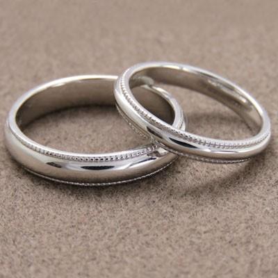 大阪 セール ペアリング Pt900 結婚指輪 マリッジリング ミル打ち加工 オプション加工対応 ペア購入だと18 Off 春夏新登場 Paynow Universalpapershredding Com