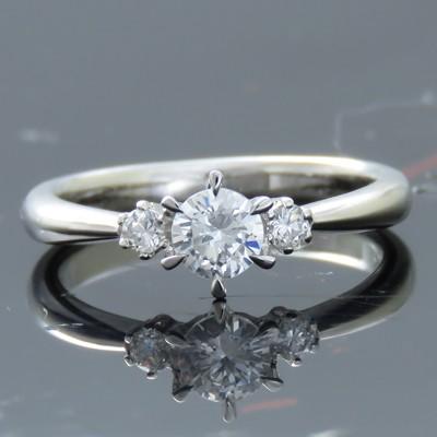 ダイヤモンドリング プラチナ900 PT900 0.40ct 指輪