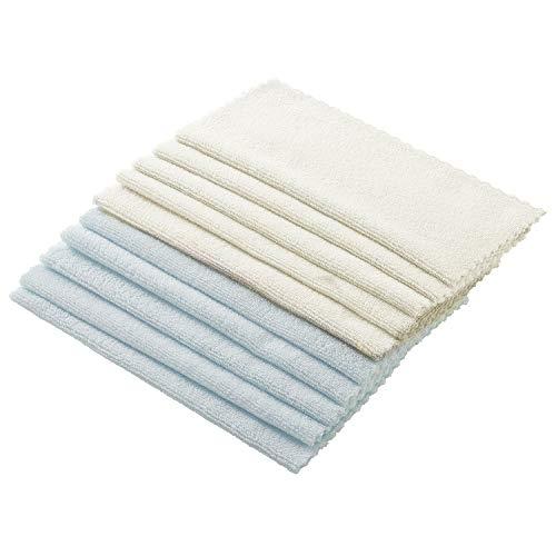 レック 激落ちくん Basic マイクロファイバーふきん (10枚入) 28×28cm キッチン用 | 