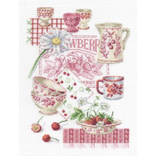 DMC ディーエムシー 刺しゅう クロスステッチ キット 横25cm×縦35cm 16