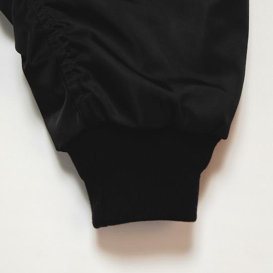 APPLEBUM（アップルバム） FLIGHT INNERCOTTON JACKET BLACK ブラック