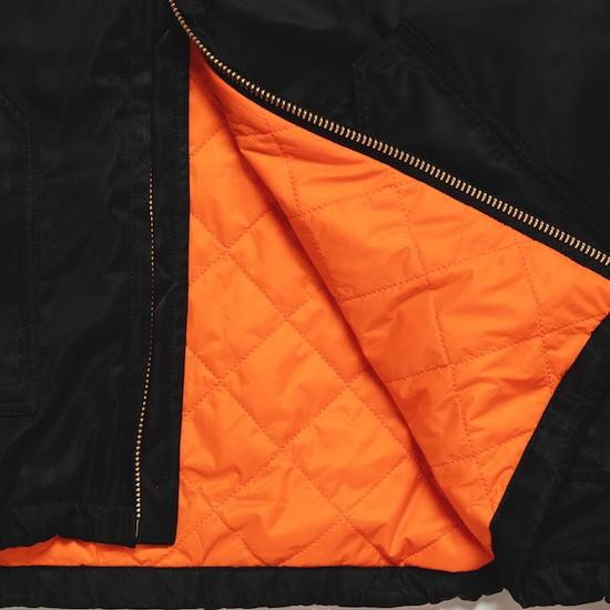 APPLEBUM（アップルバム） FLIGHT INNERCOTTON JACKET BLACK ブラック