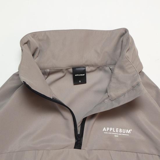 APPLEBUM アップルバム HI-TECH HALF ZIP ANORAK GREY グレー : RAPPA