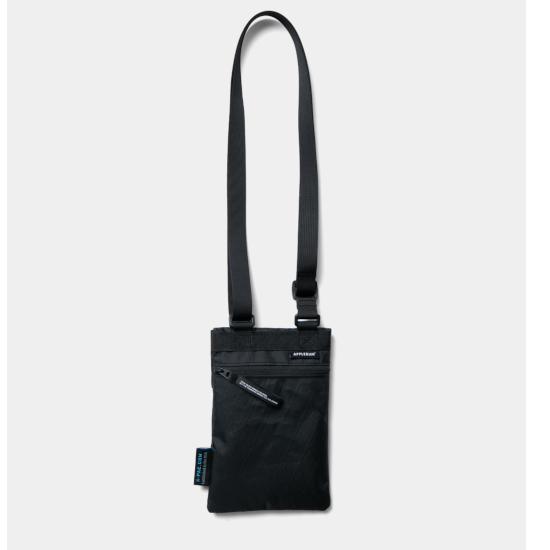 APPLEBUM（アップルバム） X-PAC NECK POUCH BLACK ブラック : RAPPA