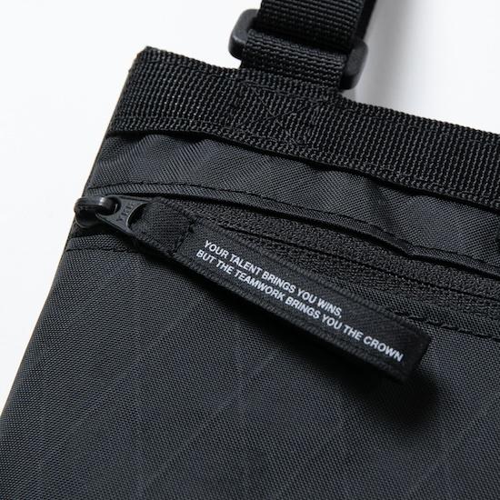 APPLEBUM（アップルバム） X-PAC NECK POUCH BLACK ブラック : RAPPA