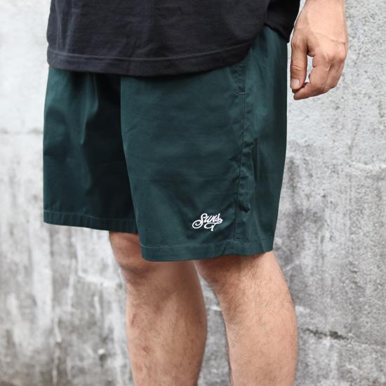 【PRICE DOWN】ANDSUNS/SUNS LOGO SHORTS/GREEN/グリーン｜rappa｜04