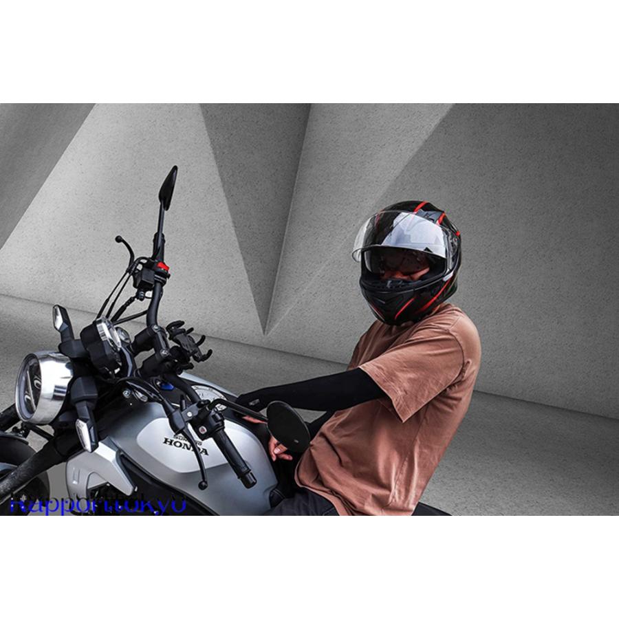 サンバイザー付き 柔らかい内装 ファッションフルフェイスヘルメット