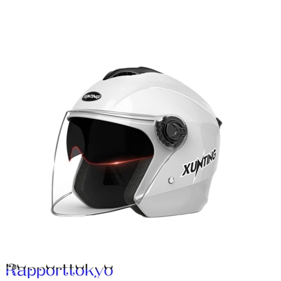 ヘルメット半帽 半キャップヘルメット ハーフ バイク用 ジェット シールド付き メンズ レディース 通気吸汗 耐衝撃性  :zjmqf0509tk18:ラポール東京 - 通販 - Yahoo!ショッピング
