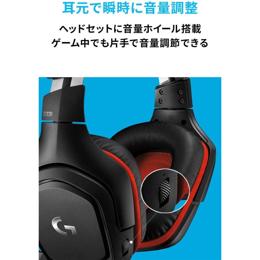 Logicool G ロジクール G ゲーミングヘッドセット G331 Ps5 Ps4 Pc Switch Xbox 有線 2 1ch ステ ラッピーモール 通販 Yahoo ショッピング