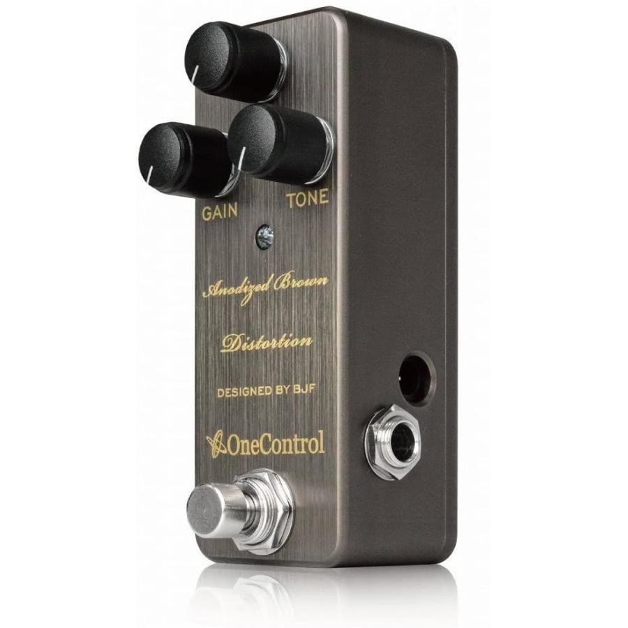 FBA用 One Control Anodized Brown Distortion ギターエフェクター 