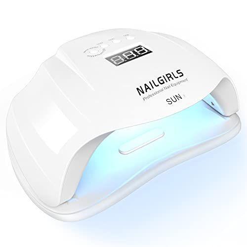 ネイル硬化ライト 54w Ledネイルドライヤー 超安い Uvライト ジェルネイルライト レジン 快速硬化 自動センサー機能 ライト 全ジェル対応