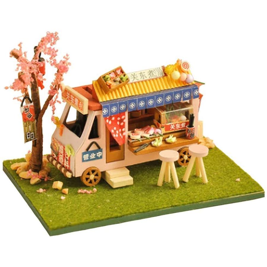 リトルスワロー Diy ドールハウス キッチンカー イベントカー ミニチュア 手作りキット ミニチュアハウス 5dキット 木製 おしゃれ おでん鍋 Www Prosercofam Com