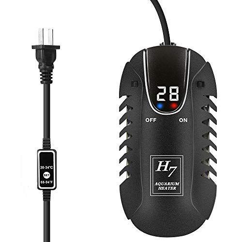 Paraweyse ミニサーモスヒーター サーモスタットヒーター 34 水槽用ヒーター 50w 水中式 小型