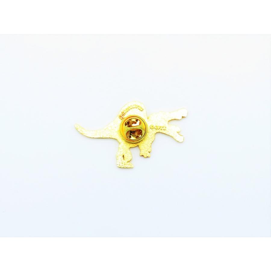 恐竜 ダイナソーピンバッジ ピンズ D-027スピノサウルス 恐竜シリーズ