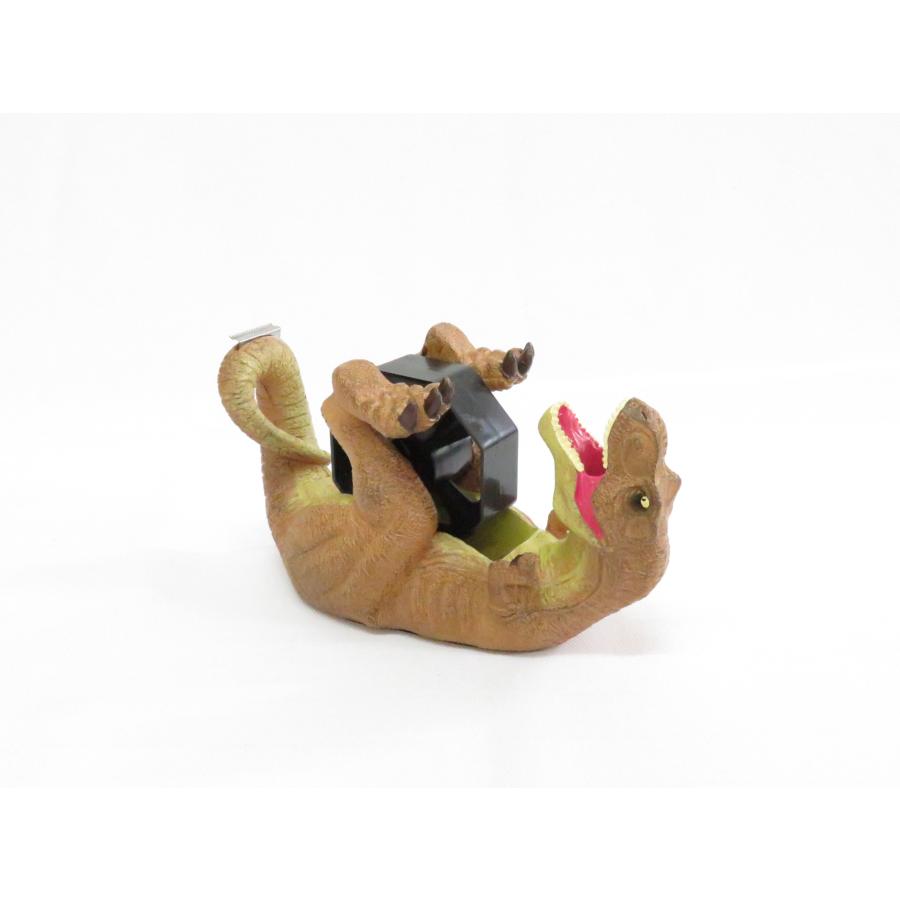 ペンホルダー付きテープディスペンサー ティラノサウルス R23-1035