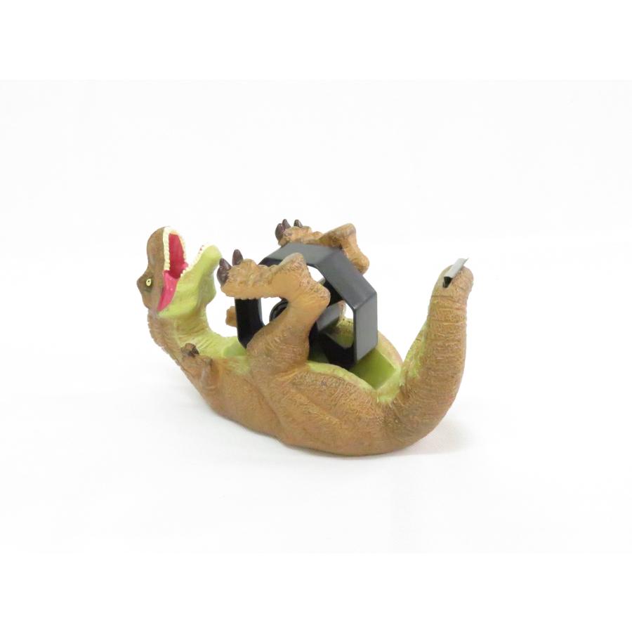 ペンホルダー付きテープディスペンサー ティラノサウルス R23-1035