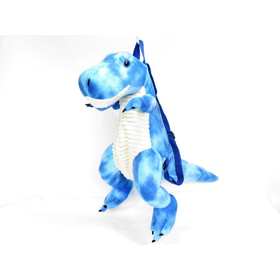 恐竜ぬいぐるみリュックサック T-REX ブルー : Raptors - 通販 恐竜ぬいぐるみリュックサック T-REX ブルー : Raptors - 通販