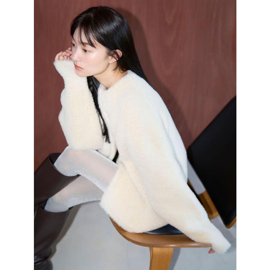 LAGUNAMOON（ラグナムーン） 【REVIVAL】ミニシャギーセッケツニット