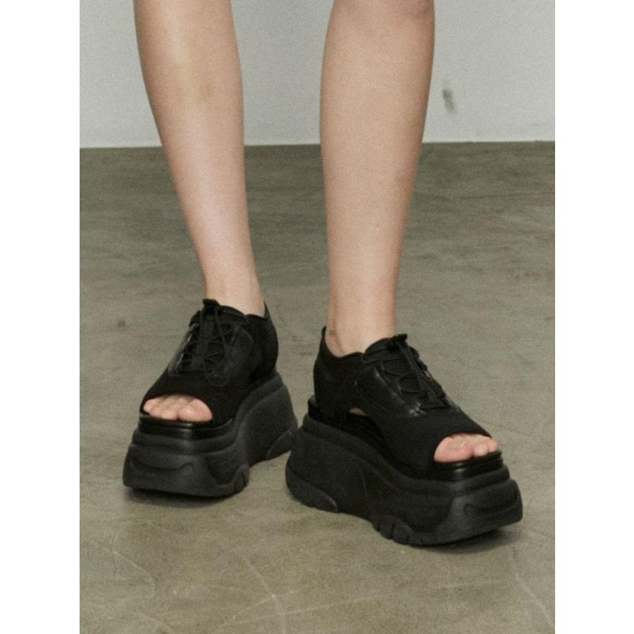 TODAYFUL EMODA コードクロスバルキーサンダル 即日発送 : RAPTURE