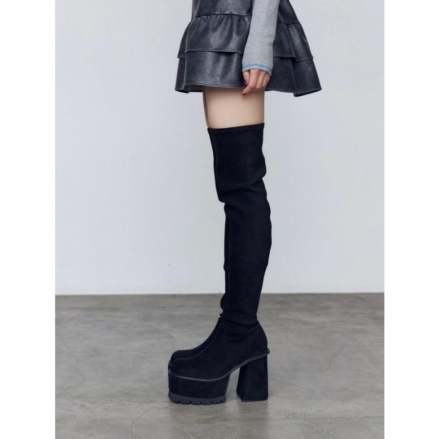 EMODA（エモダ） スクエアフィットロングブーツ 即納 期間限定OFF