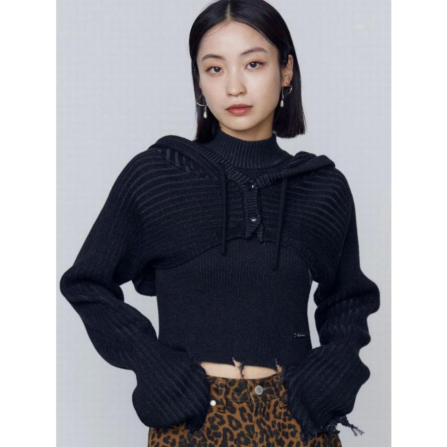 EMODA（エモダ） フードペアニット 即日発送 : RAPTURE - 通販 - Yahoo