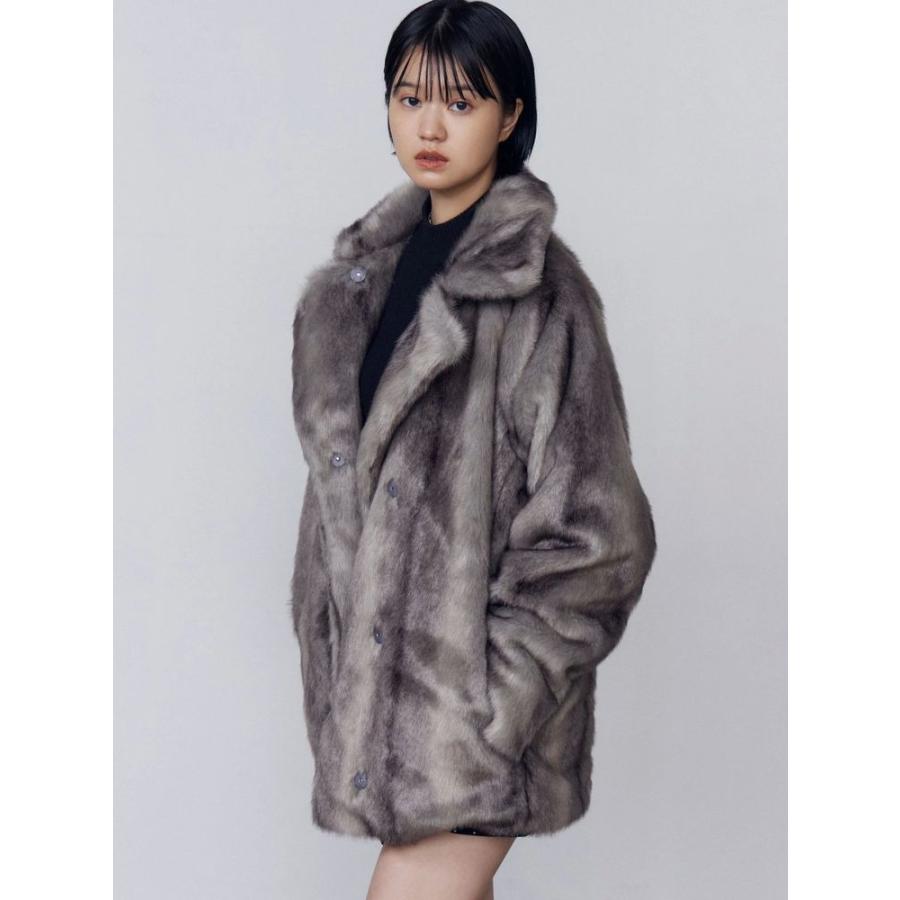 EMODA（エモダ） ミディフェイクファーコート 即日発送 : RAPTURE