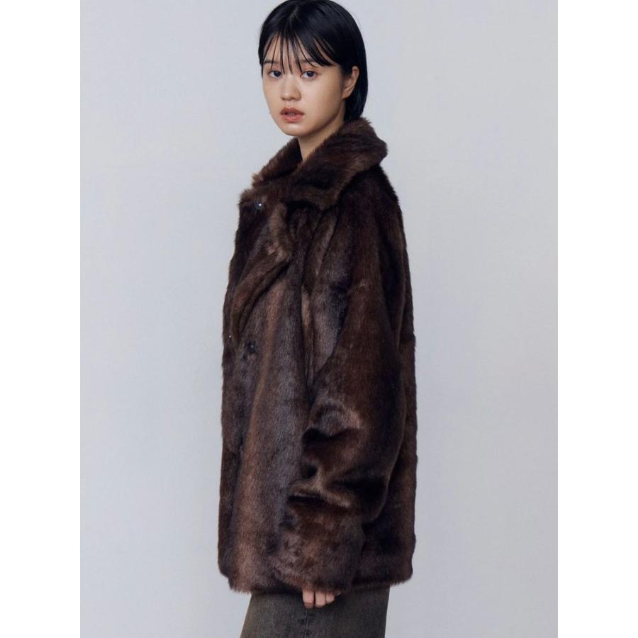 EMODA（エモダ） SALE EMODA ミディフェイクファーコート 即日発送