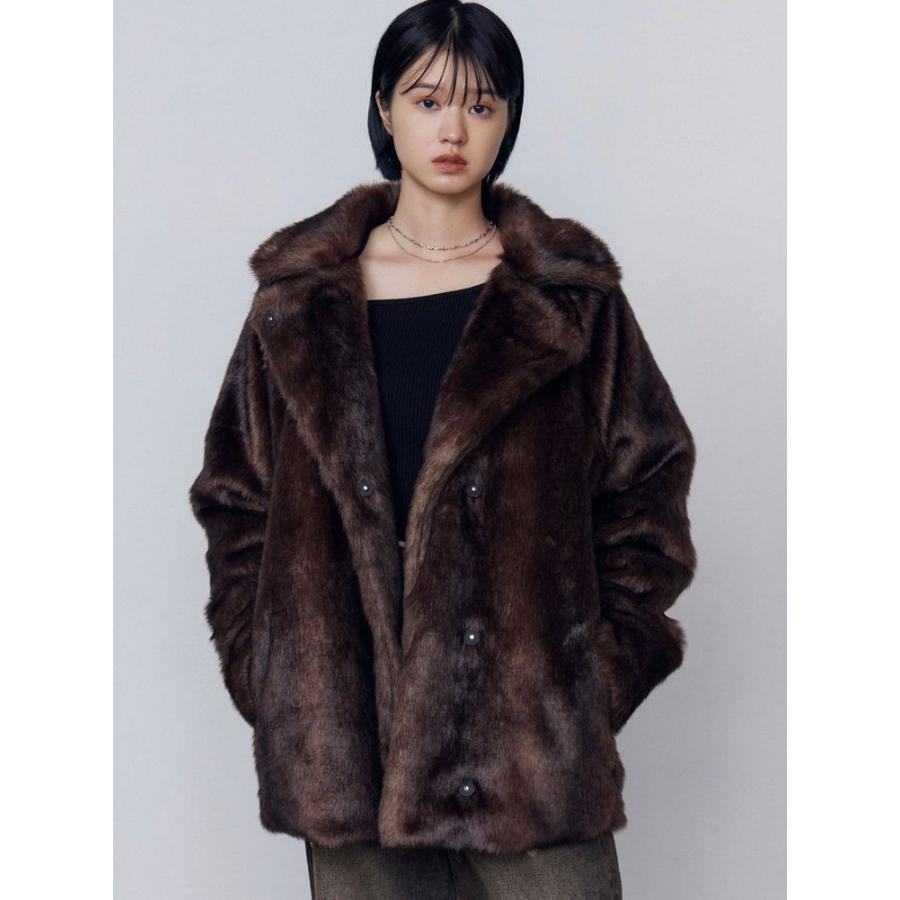 EMODA（エモダ） ミディフェイクファーコート 即日発送 : RAPTURE