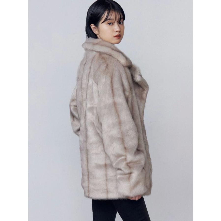 EMODA（エモダ） SALE EMODA ミディフェイクファーコート 即日発送