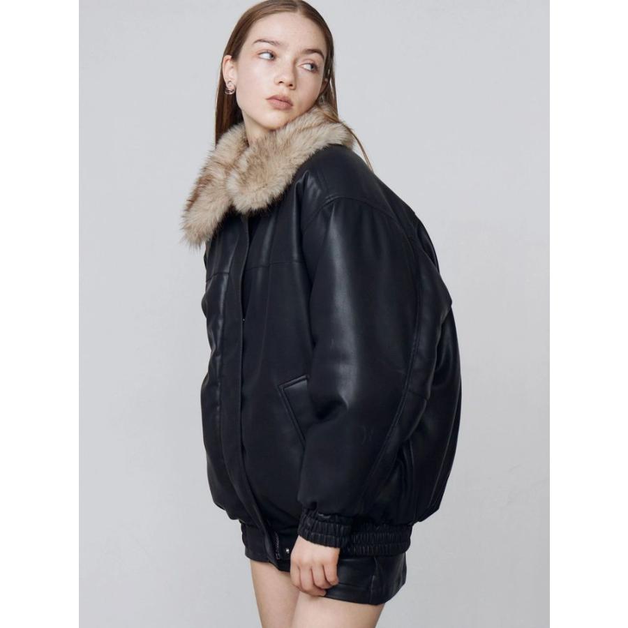 EMODA（エモダ） フェイクレザーブルゾン 即日発送 : RAPTURE - 通販