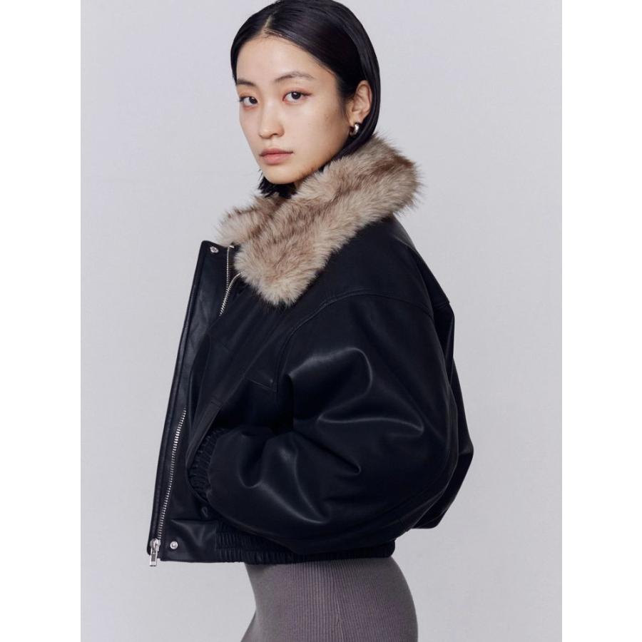 EMODA（エモダ） フェイクレザーブルゾン 即日発送 : RAPTURE - 通販