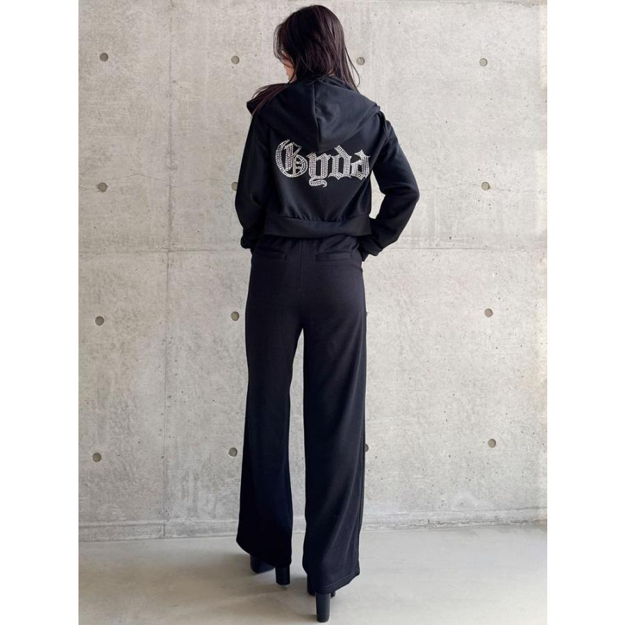 GYDA GYDA(ジェイダ）ラメフレアパンツ【SETUP着用可】 即日発送 SALE