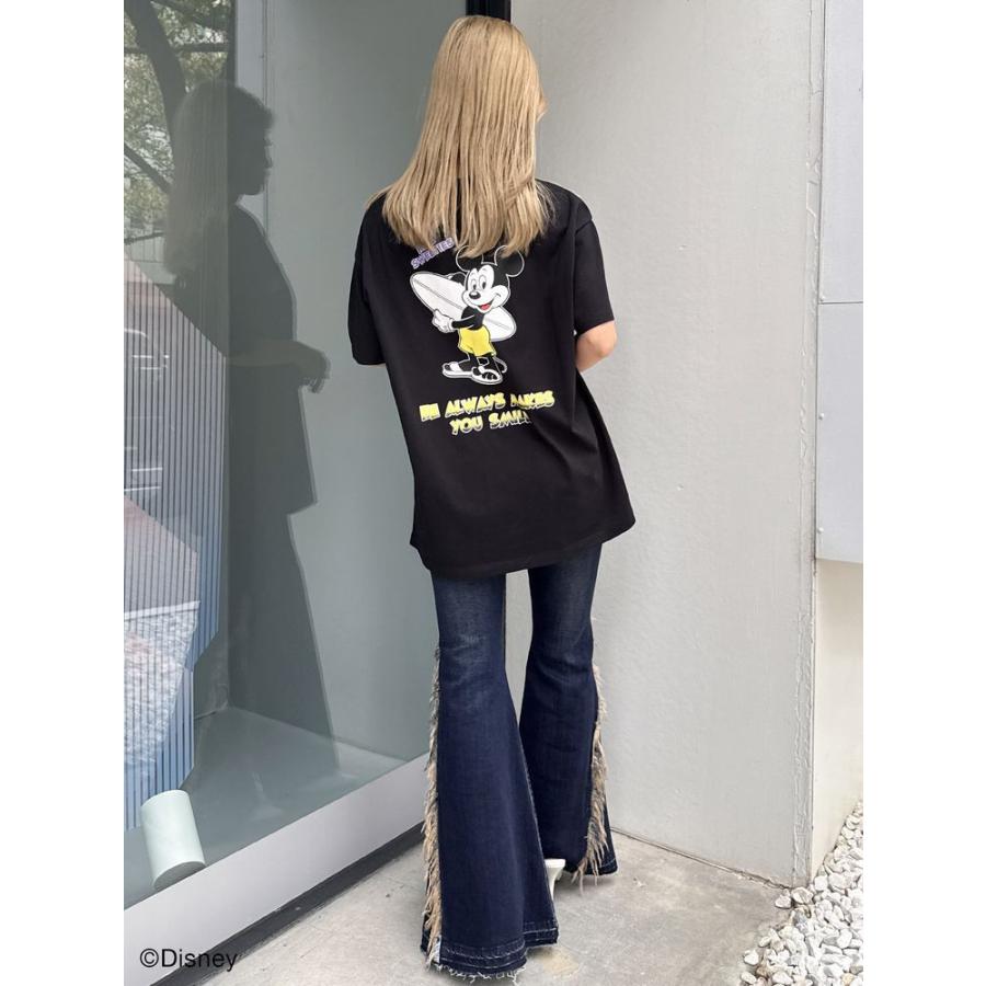 GYDA（ジェイダ） Mickey Mouse / バックプリントBIG Tシャツ セール