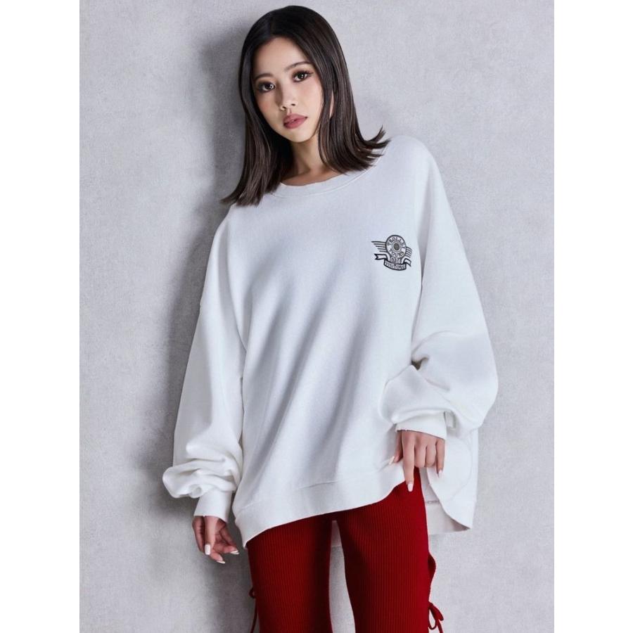 GYDA（ジェイダ） BEVERLY HILLS ドルマンスウェットトップス 即納