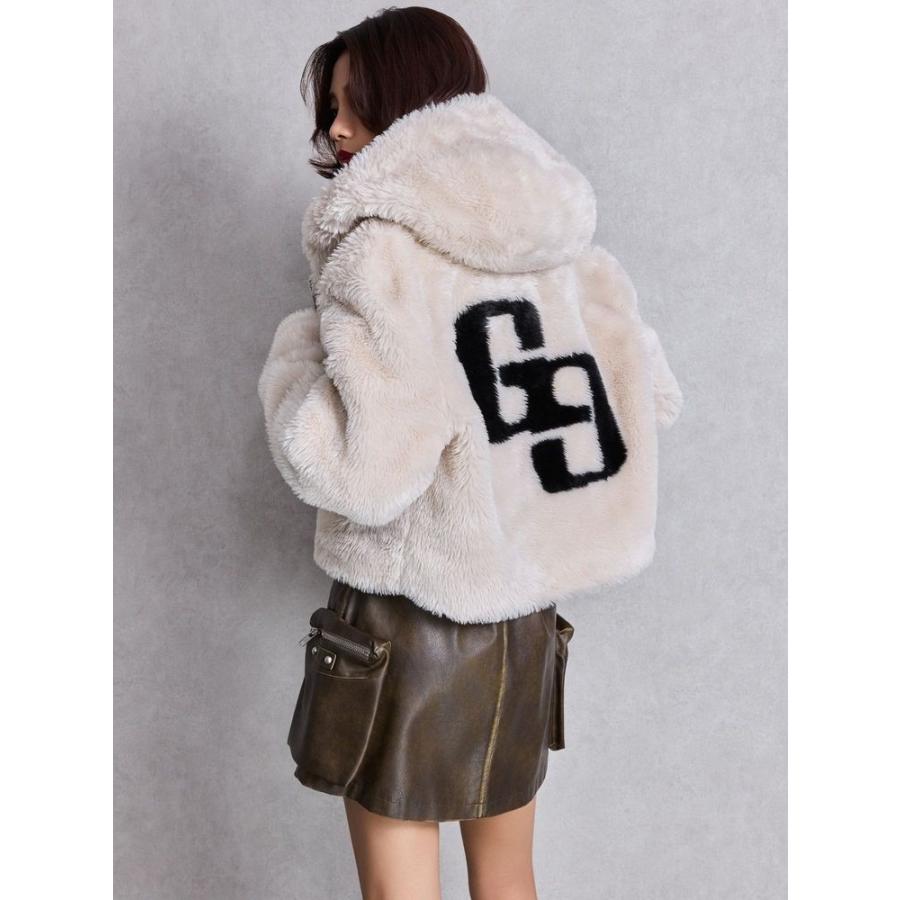 GYDA（ジェイダ） GGエコファーショートフードコート 即日発送