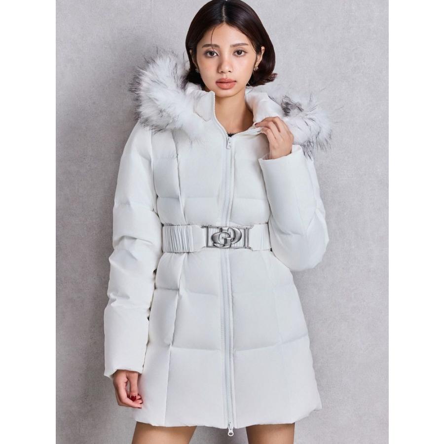 GYDA ジェイダ GDベルト付きロングダウンコート 予約商品 10月