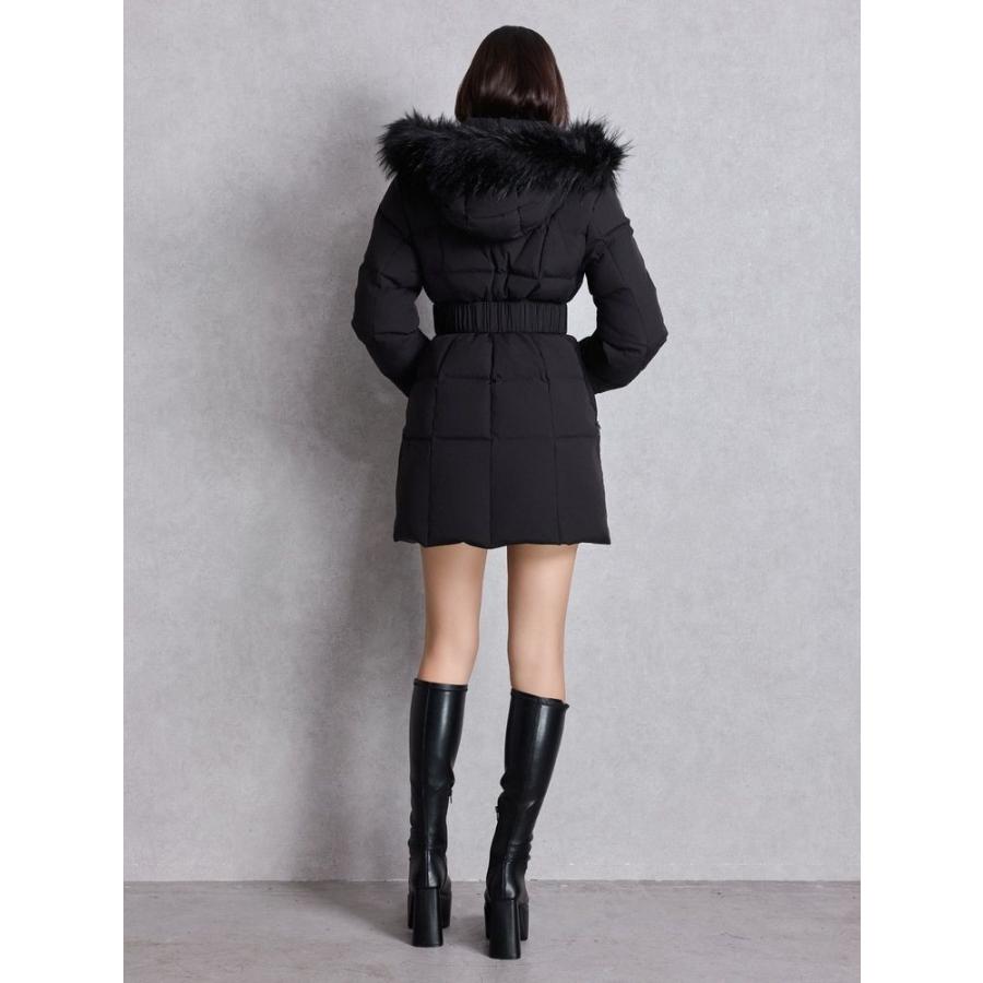 GYDA ジェイダ GDベルト付きロングダウンコート 予約商品 10月