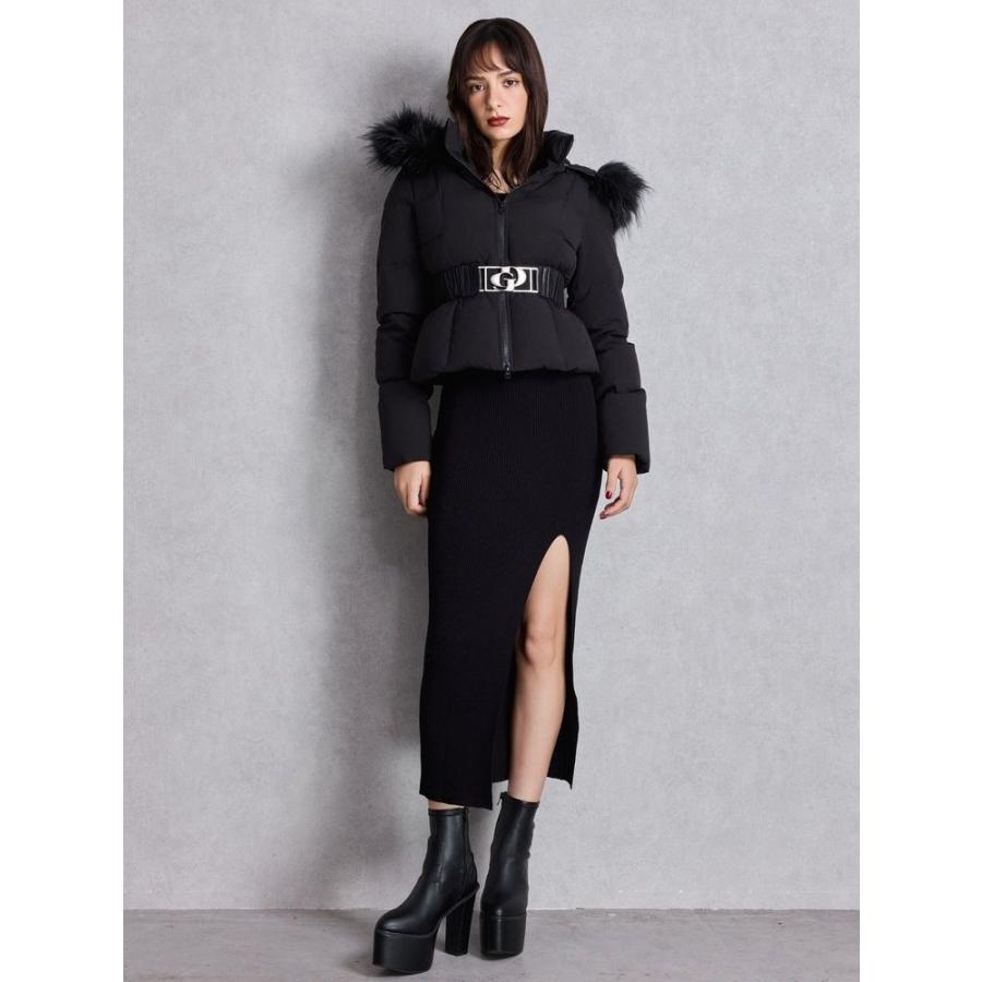 GYDA ジェイダ GDベルト付きショートダウンコート 予約商品