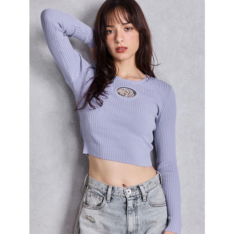 GYDA（ジェイダ） GD bijou MOLDニットトップス 即納 : RAPTURE - 通販