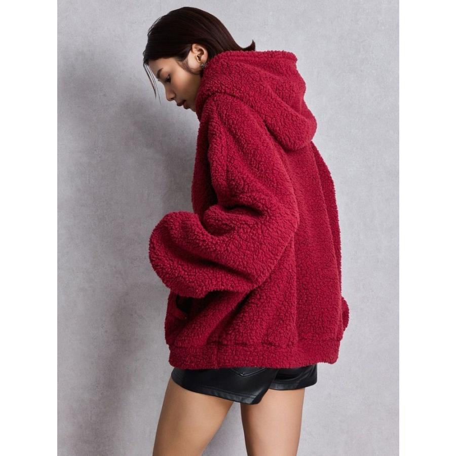 GYDA（ジェイダ） Symmetry GYDAボアパーカー 即日発送 : RAPTURE