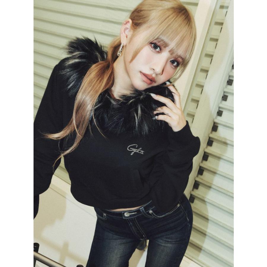 GYDA ファーパーカー GYDA（ジェイダ） Gyda bijouファーパーカー 即納 : RAPTURE - 通販