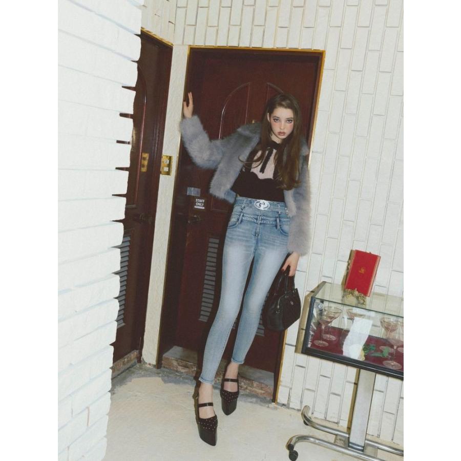 GYDA（ジェイダ） グラデーションECO FURコート 即日発送 : RAPTURE