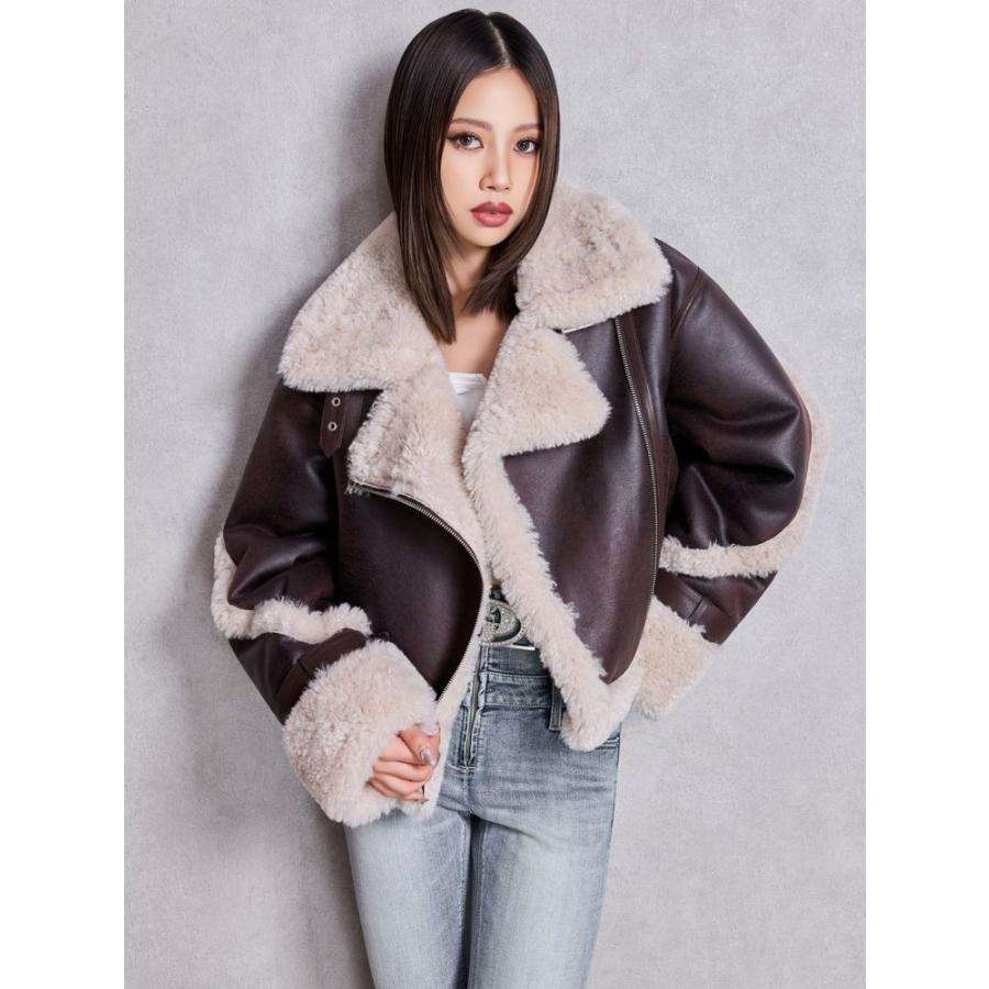 GYDA（ジェイダ） ECO MOUTON RIDERSジャケット 即日発送 : RAPTURE