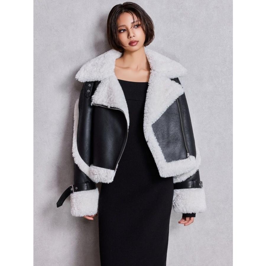 GYDA（ジェイダ） ECO MOUTON RIDERSジャケット 即日発送 : RAPTURE