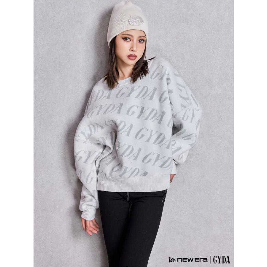 GYDA（ジェイダ） GYDA SLANT PATTERNニットトップス 即日発送