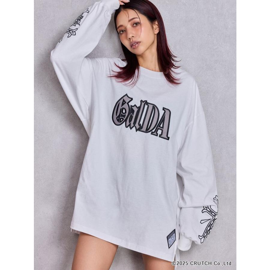 GYDA（ジェイダ） GYDA×GALFY original cross long Tシャツ 即日発送