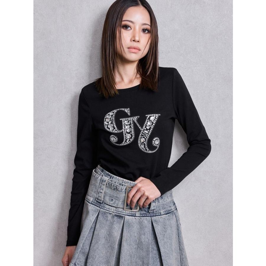 GYDA（ジェイダ） GY bijou long sleeve トップス 即日発送 : RAPTURE