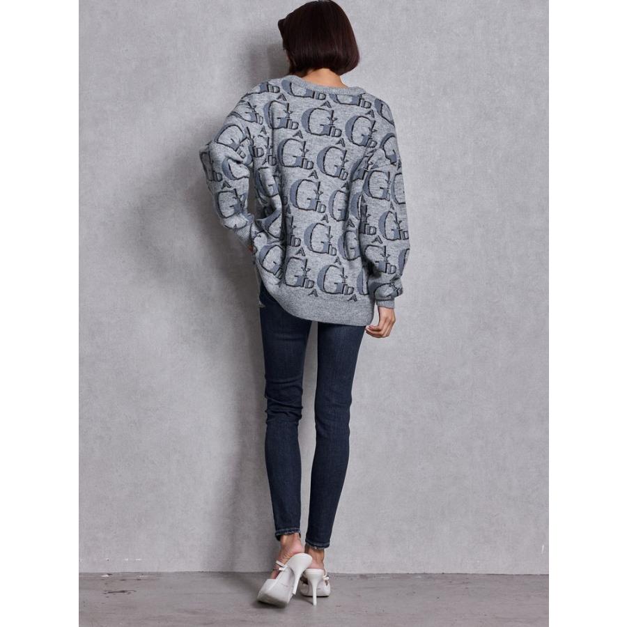 GYDA トップス GYDA（ジェイダ） tシャツ GYDAフロントクロスラメテレコトップス